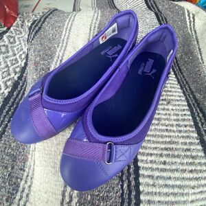 Vintage Puma Speed Princes Purple Ballet shoes Flats Slip-ons PURPLE Y2K US 7